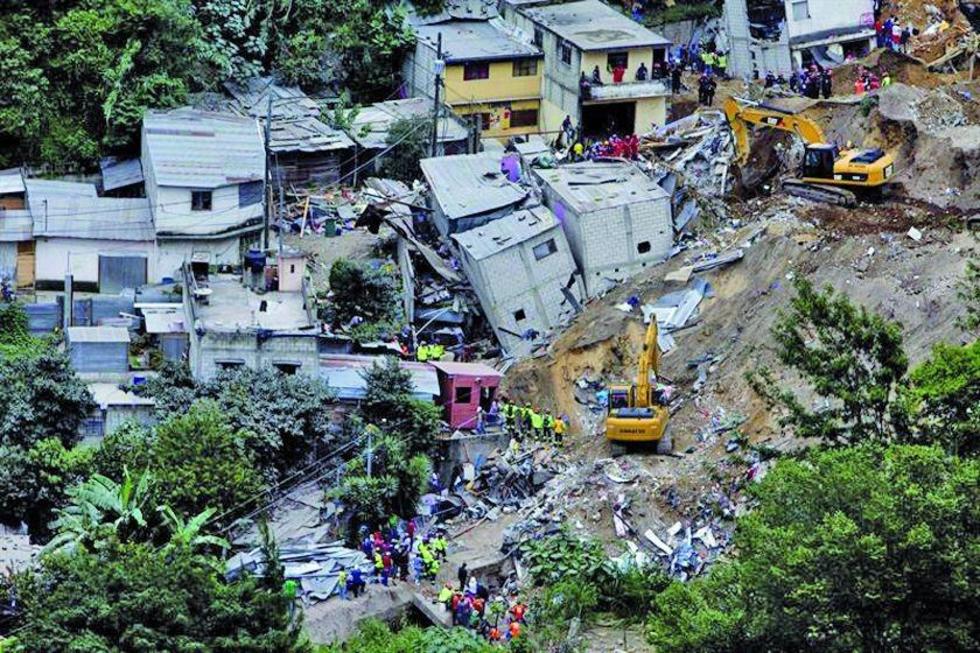 Un alud en Guatemala mata a 59 personas y buscarán más víctimas