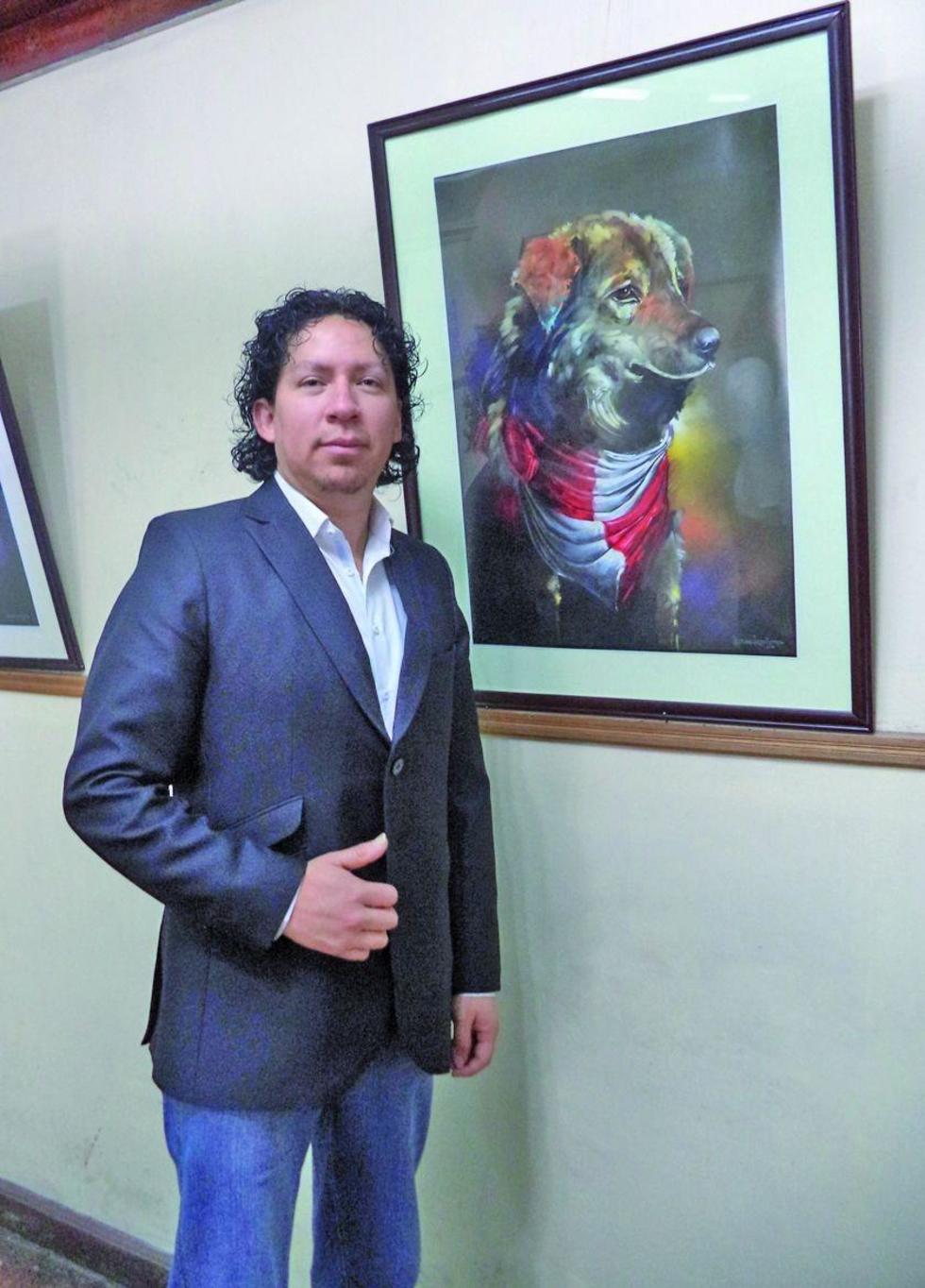 El artista Cristóbal Corso exhibe retratos digitales 
