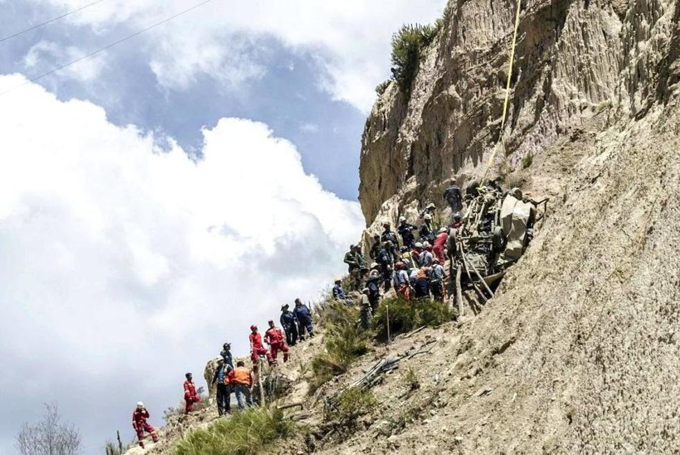 Son seis los muertos por el accidente en zona Sur de La Paz