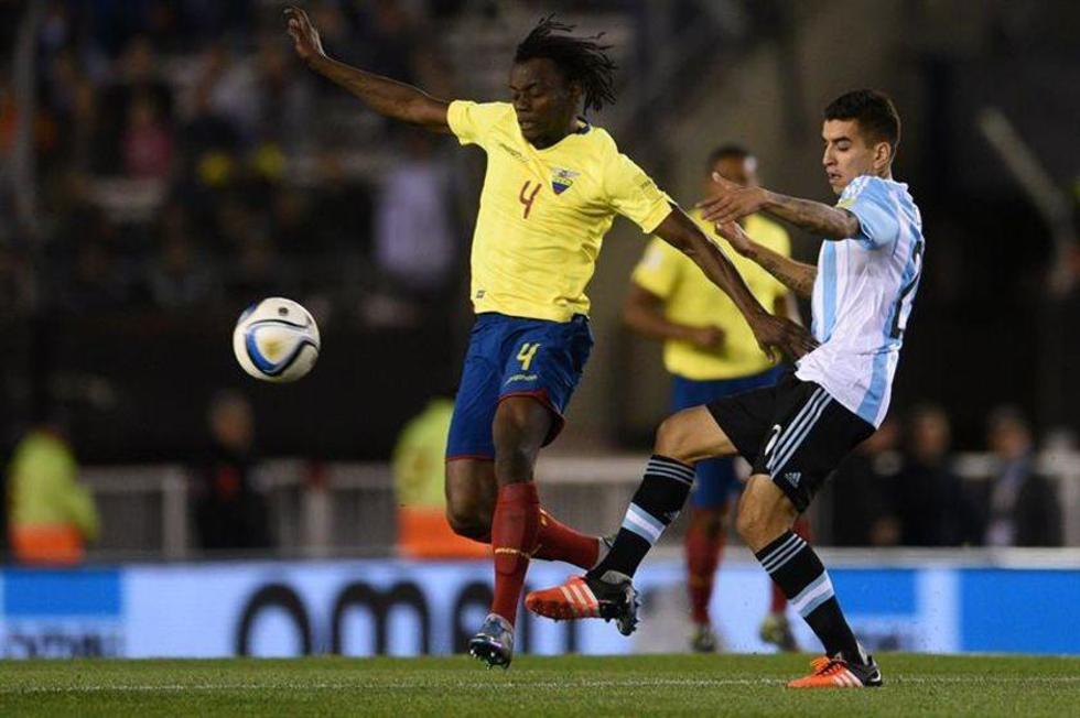 Ecuador vence a Argentina