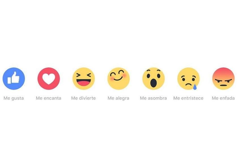 "Reactions" de Facebook funciona desde mañana en España e Irlanda 