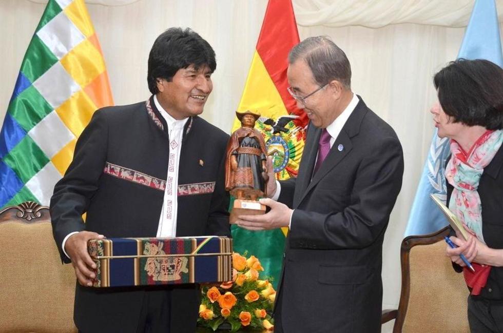 Ban Ki-moon lanza el desafío de aplicar la Agenda 2030 respetando los derechos de los indígenas
