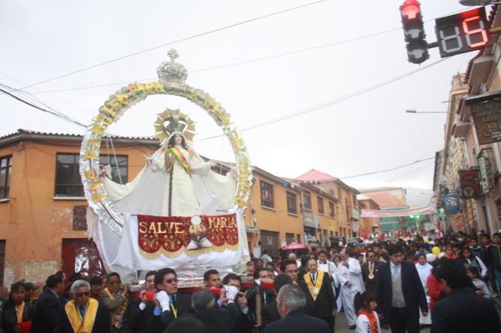 La procesión de la Virgen de La Merced en Potosí será hoy