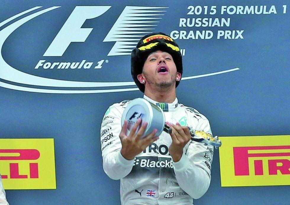 Lewis Hamilton gana el GP de Rusia