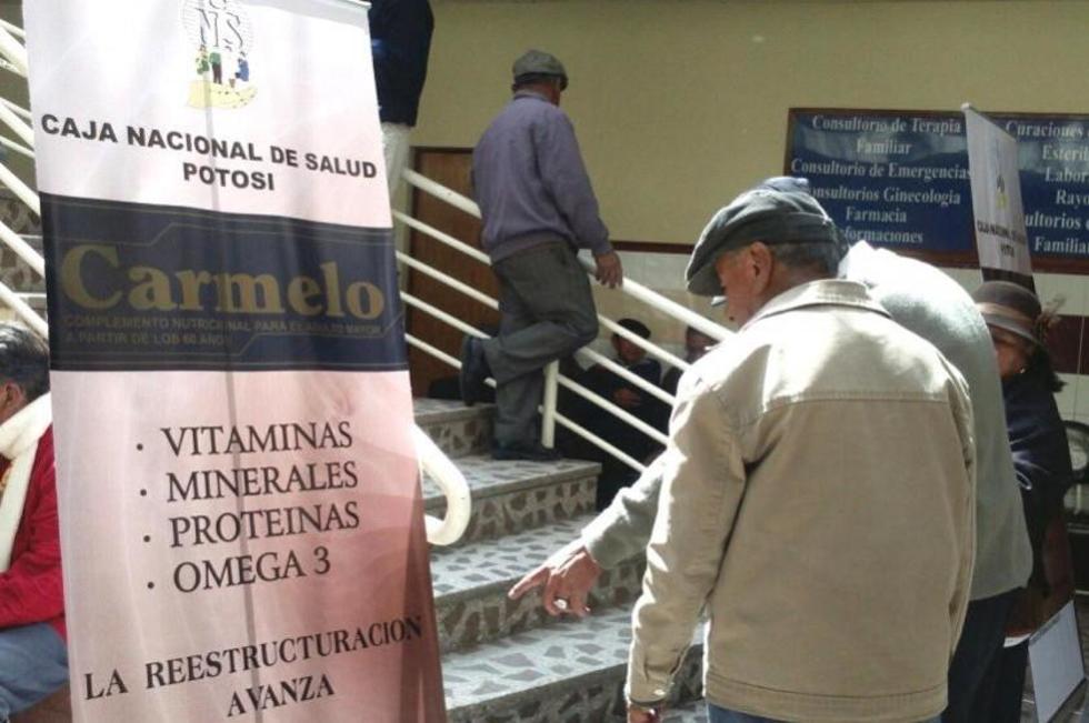 Potosí: Inauguran entrega del suplemento nutricional "Carmelo" para adultos mayores 