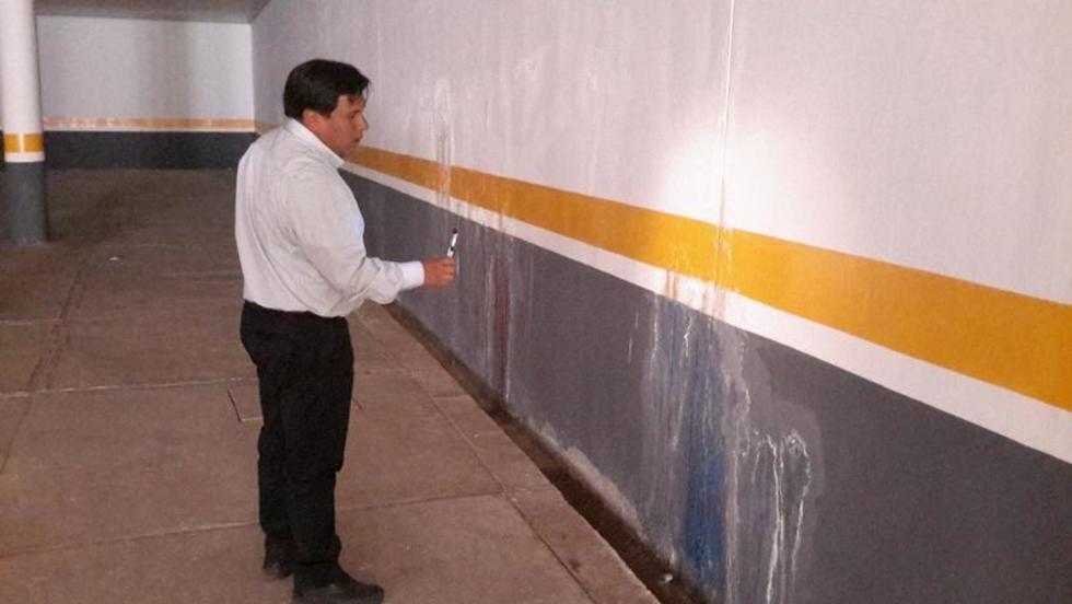 Confirman daño severo en el estacionamiento subterraneo
