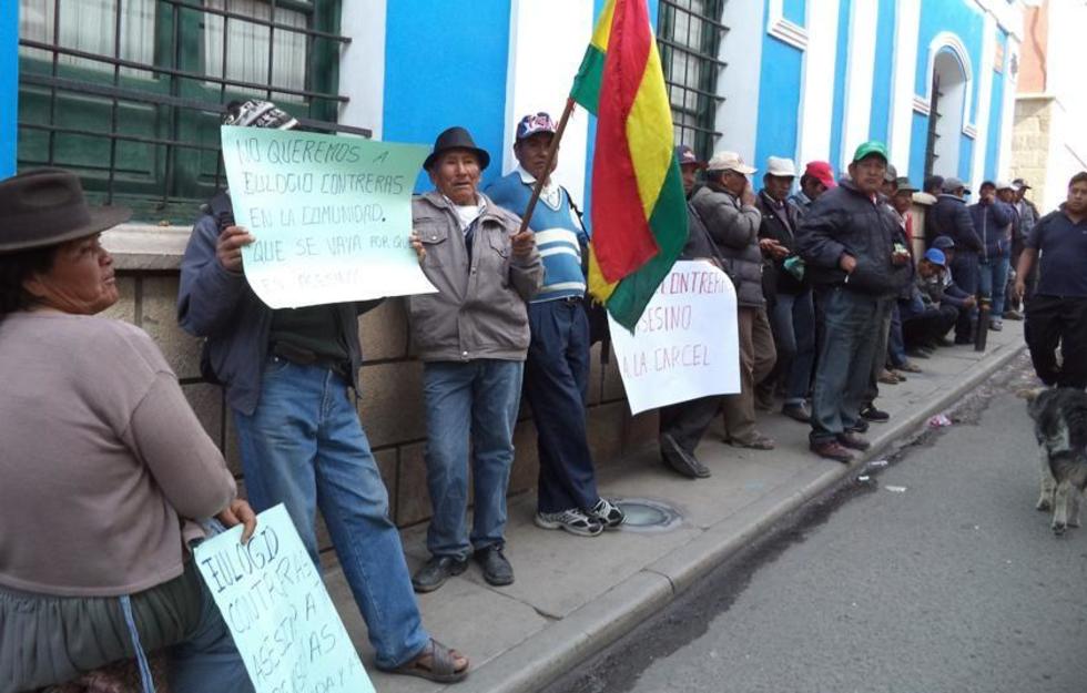 Comunarios aplican justicia comunitaria y expulsan a presunto asesino