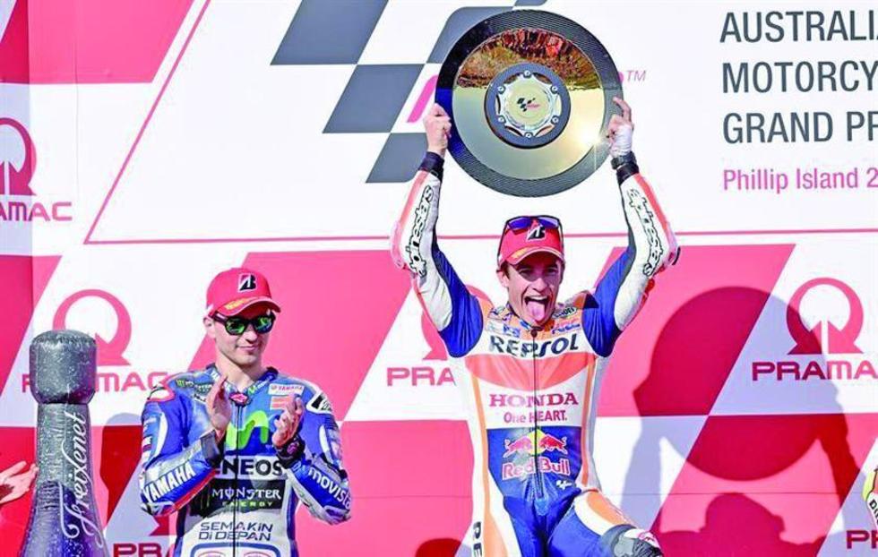 El español Marc Márquez se adjudica el GP de Australia