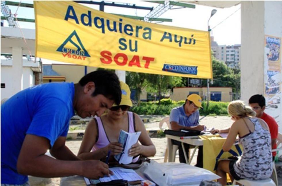 Empresas pugnan por vender SOAT del año 2016 