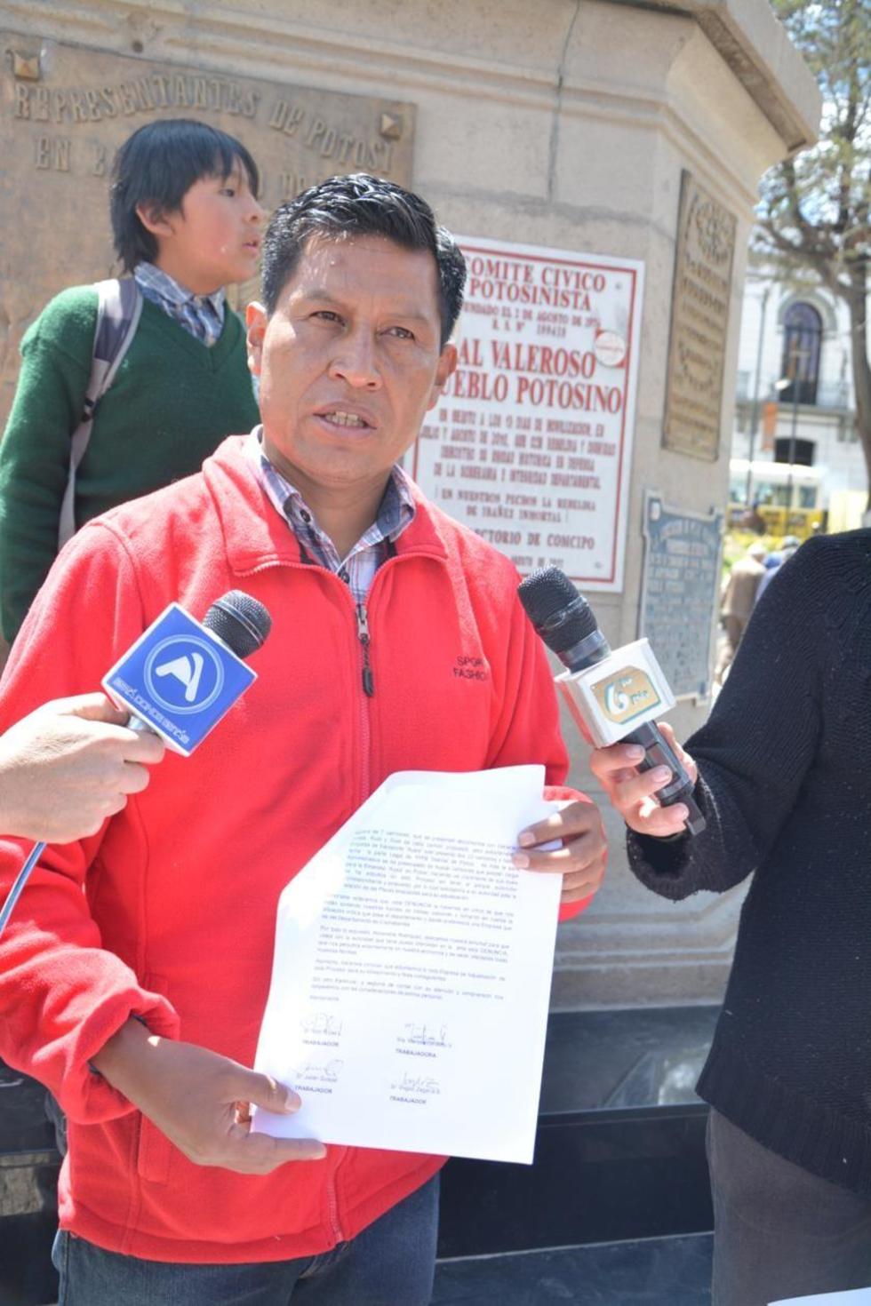 Senador denuncia atentado a las empresas potosinas