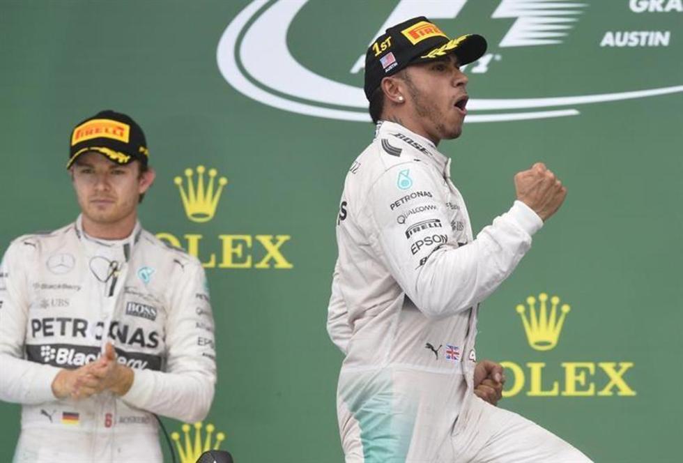 Hamilton asegura su tercer título Mundial