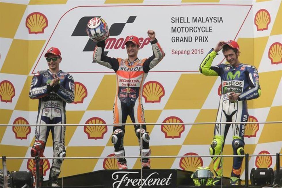 Pedrosa vence en el GP de Malasia de MotoGP