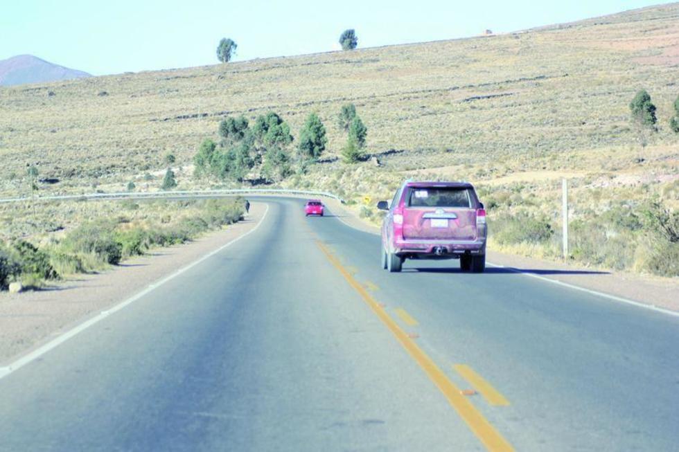 El tráfico vehicular fue normal a Sucre
