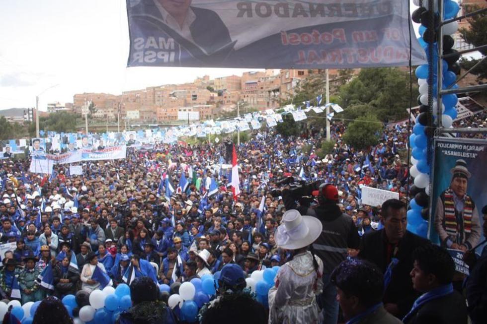 Masistas organizan apoyo a reelección de Evo Morales