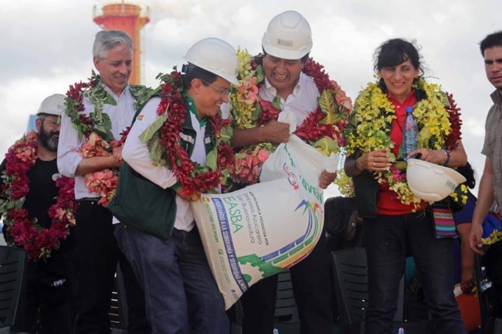 San Buenaventura produce su primer quintal de azúcar