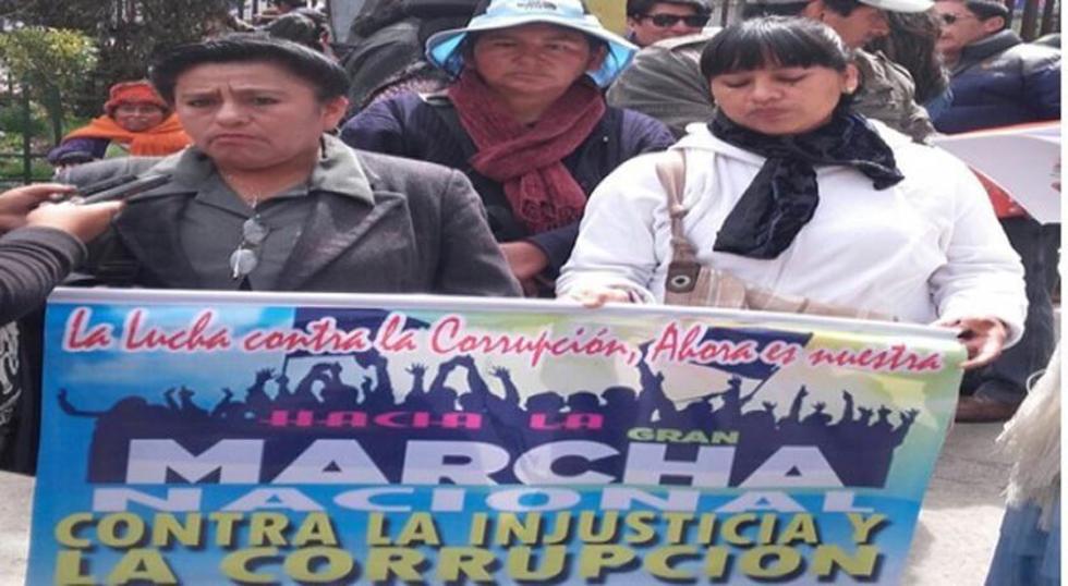 Víctimas de retardación de justicia alistan una marcha