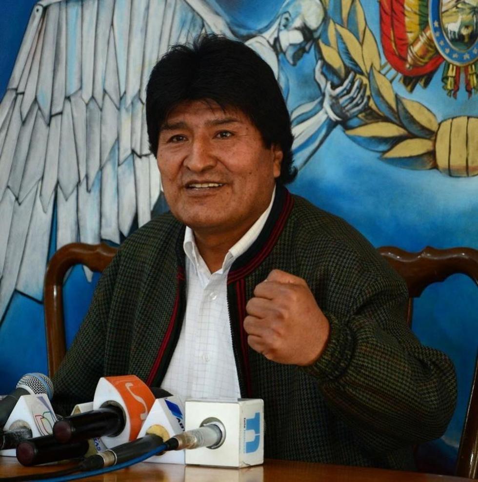 Morales dice que EEUU pretende organizar a la derecha desde Perú 