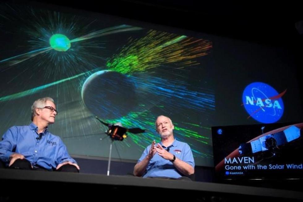 La Nasa asegura que el Sol acabó con la atmósfera de Marte 