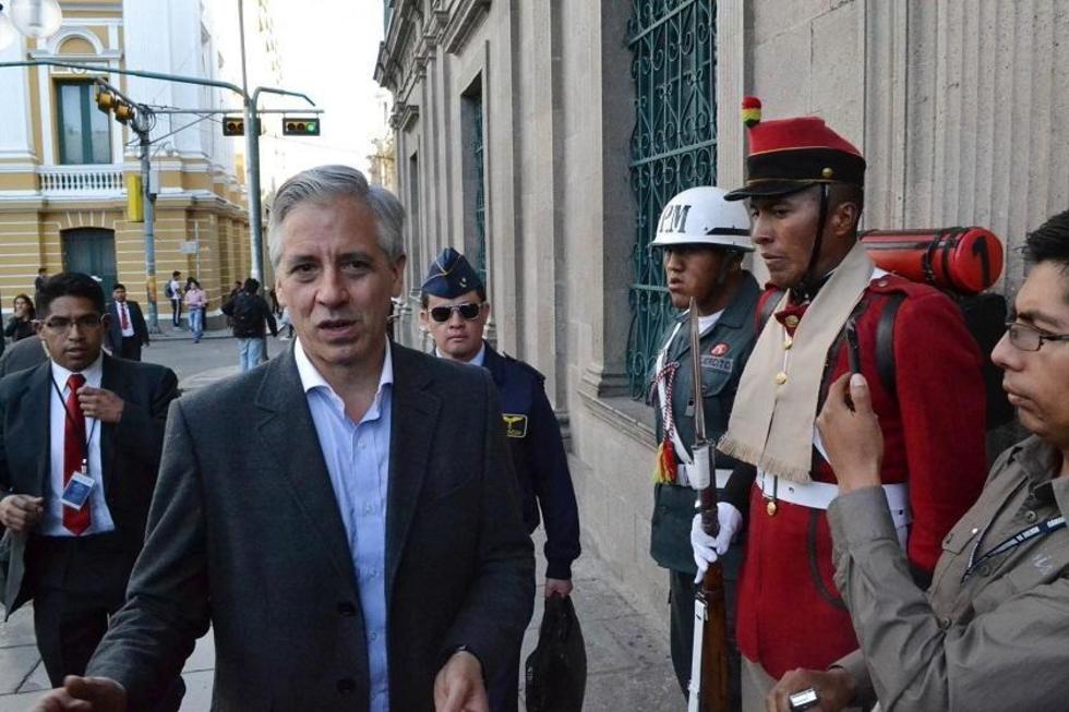 García Linera a Chile: "¿A quién quieren intimidar?  A nosotros no nos provocan ningún miedo" 