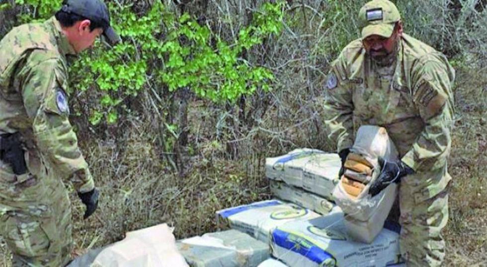 Se incautan cerca de 384 kilogramos de marihuana