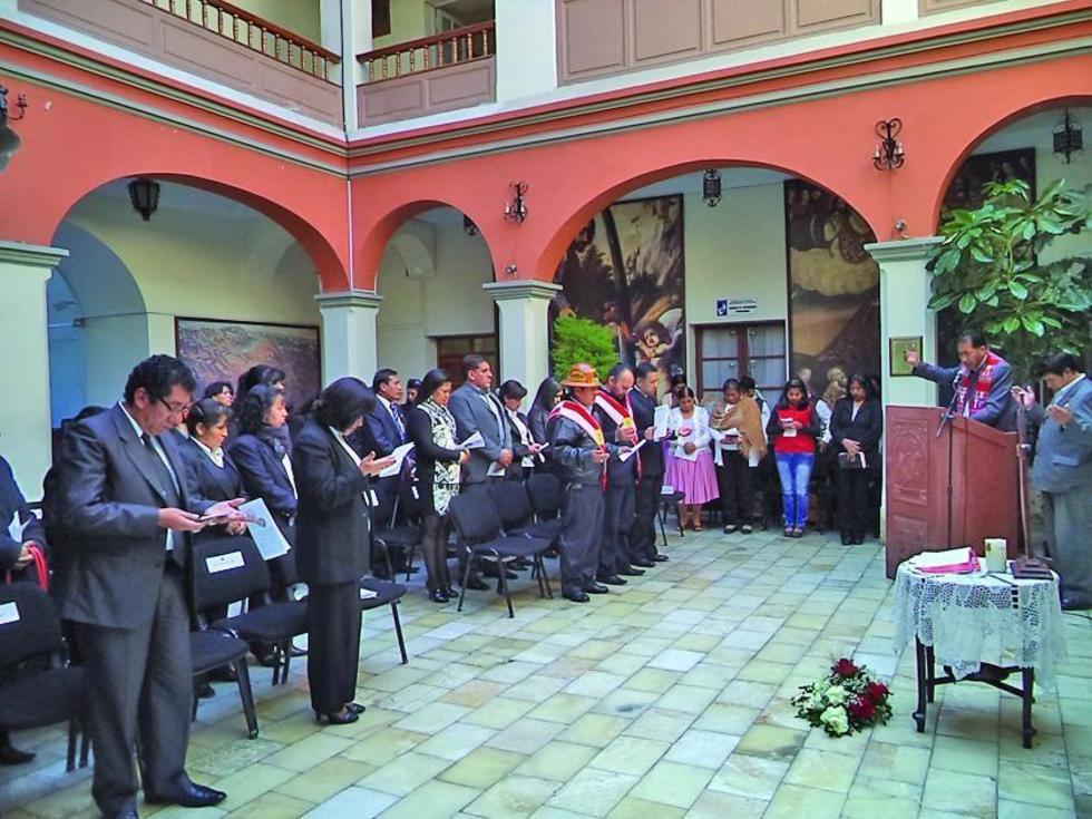 La celebración evangélica destaca el valor de servicio