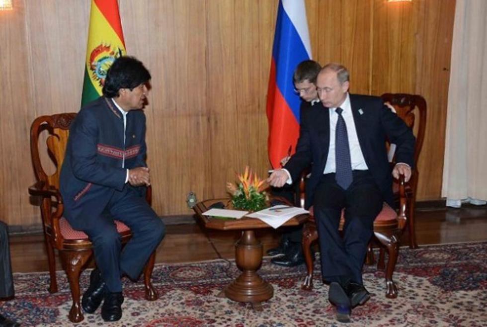 Morales y Putin hablarán el 24 de noviembre del centro nuclear
