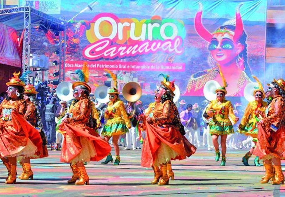 La promoción del Carnaval de Oruro inicia en diciembre