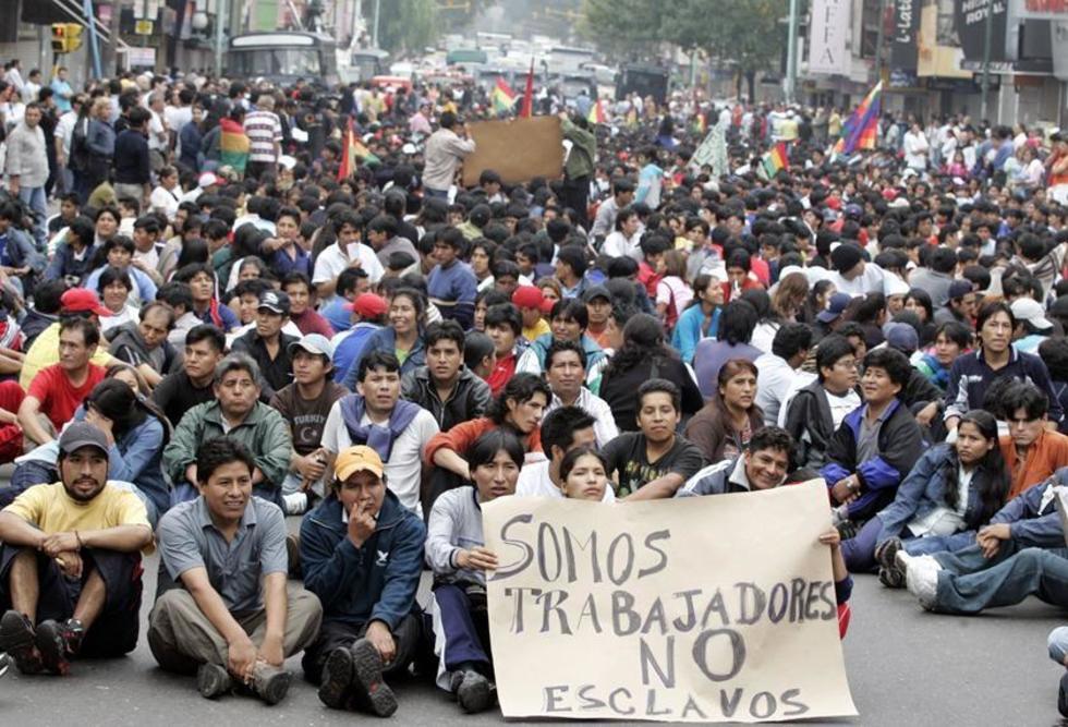 El 60 % de víctimas de  trata en Argentina es de nacionalidad boliviana