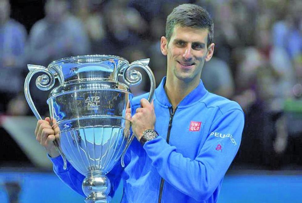Djokovic recibe el título que le acredita como número uno del mundo