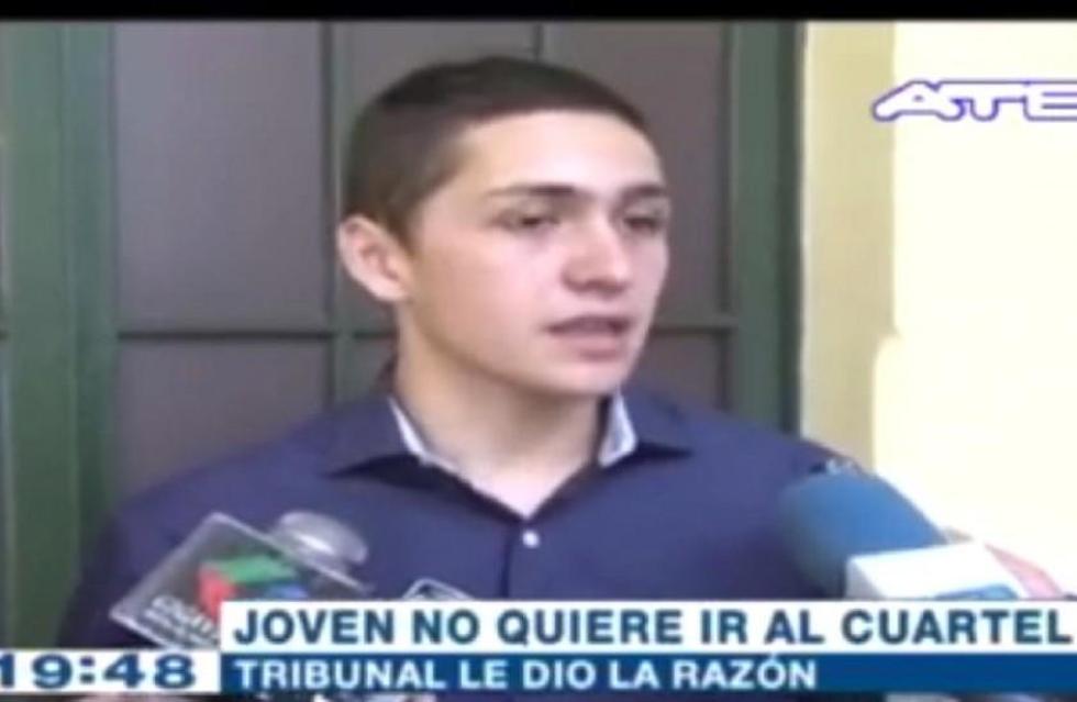 Servicio militar: Declaran parcialmente procedente recurso de objeción de conciencia 
