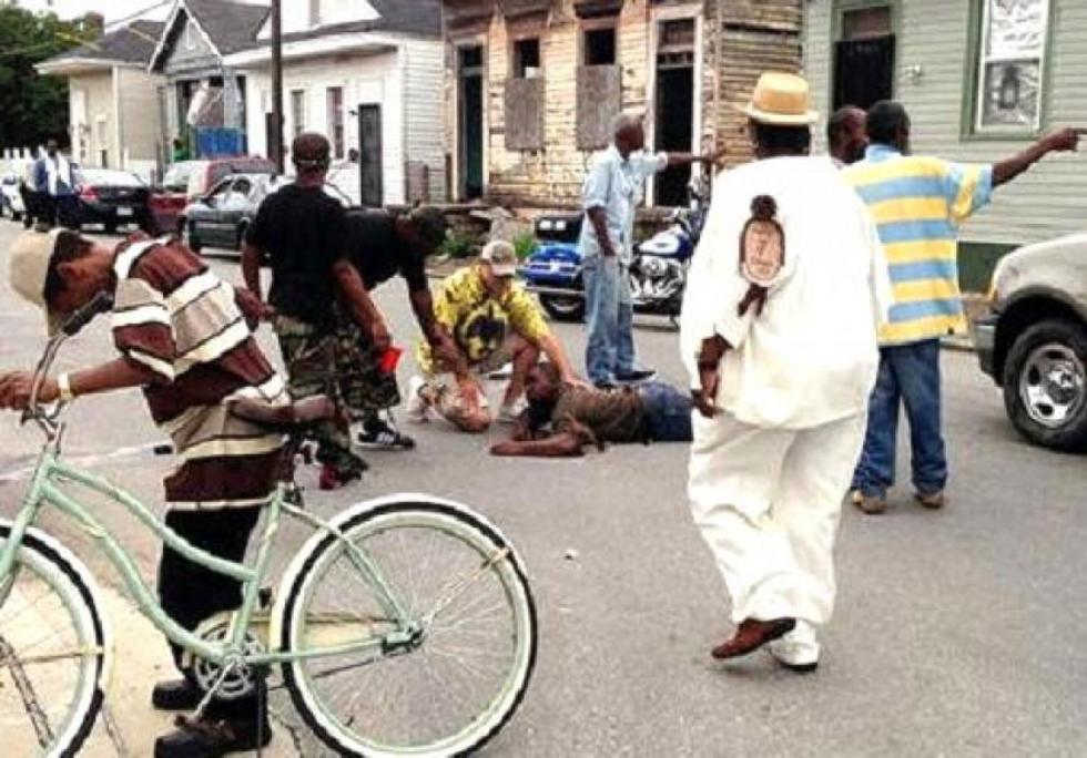 16 heridos en un tiroteo en un parque de Nueva Orleans