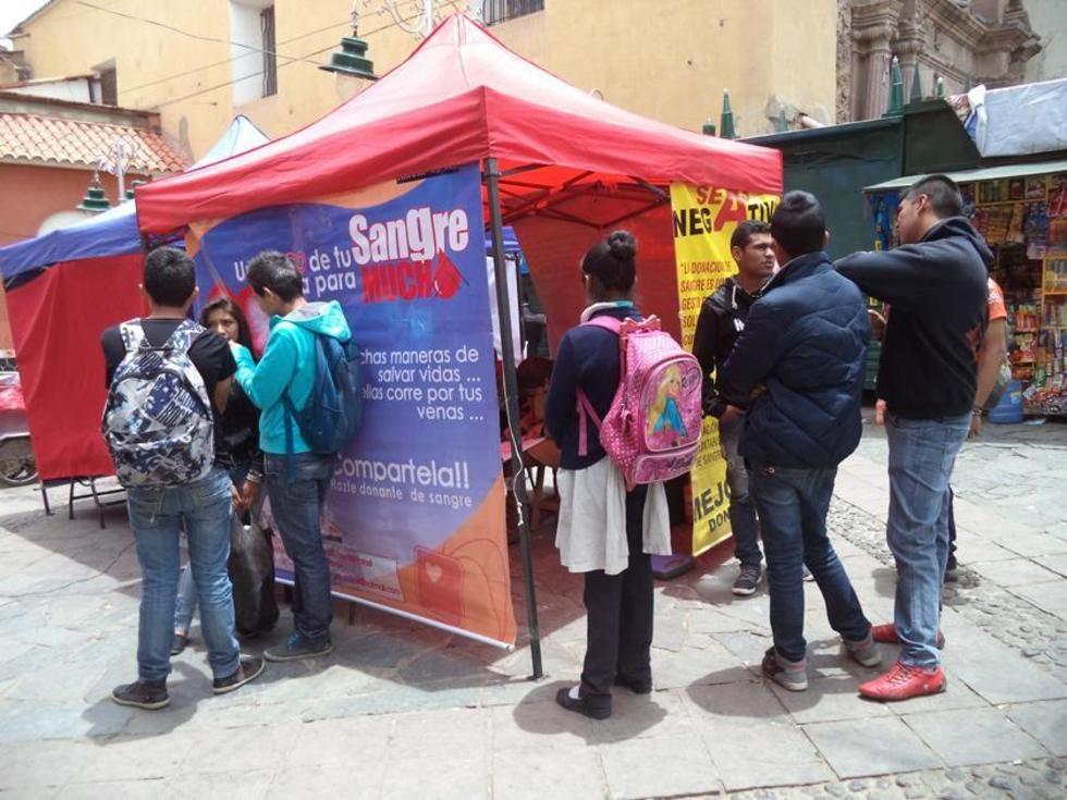 El Banco de Sangre busca captar donantes voluntarios