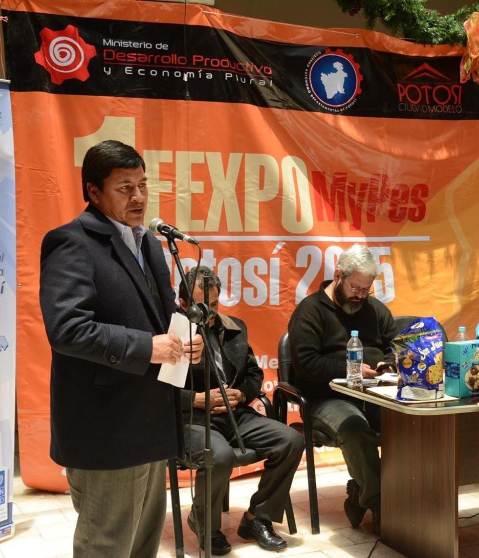 Lanzan la Fexpo Mypes para la ciudad de Potosí