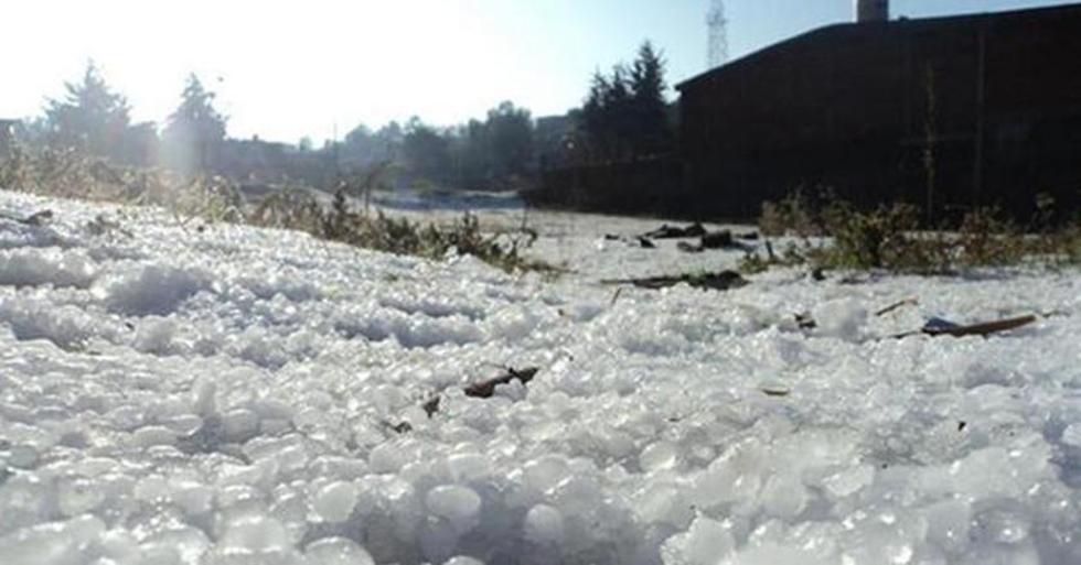 El granizo afecta a varias comunidades  