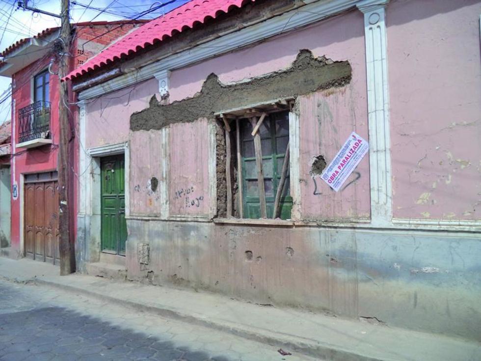 Evitan mayor daño  en el casco viejo