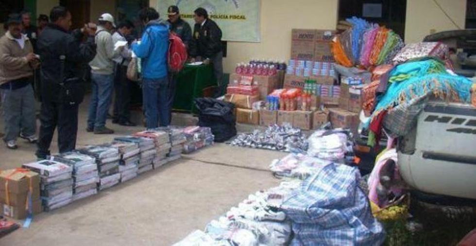 Perú se incauta cuantiosa mercadería boliviana