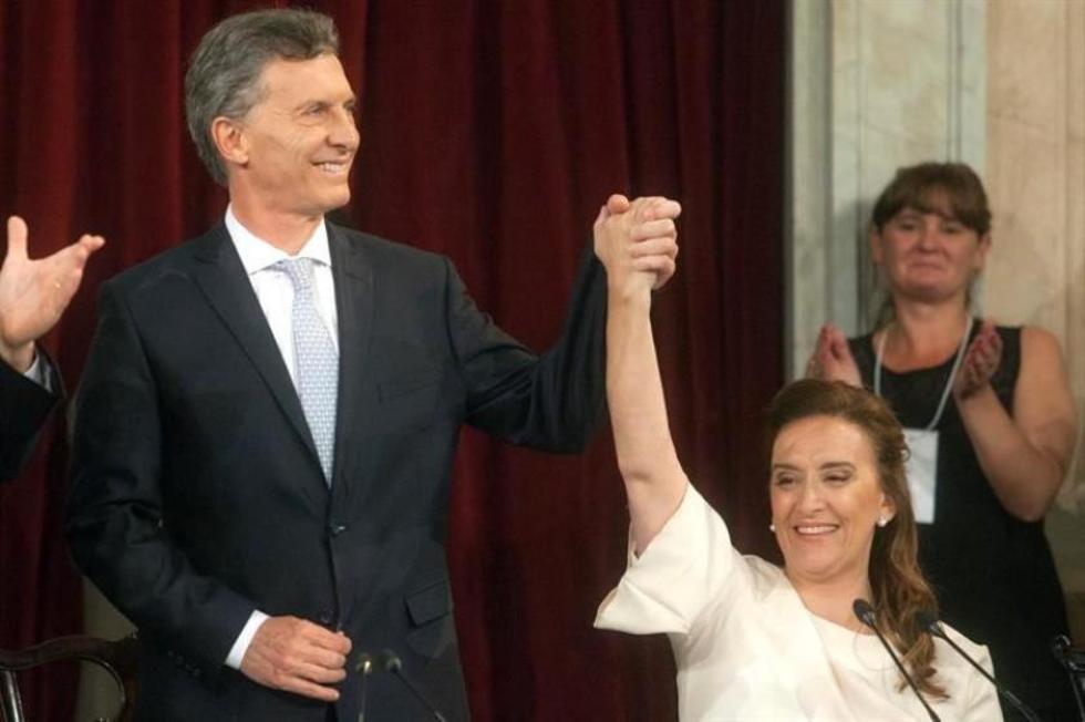 Macri jura ante el Congreso como nuevo presidente de Argentina