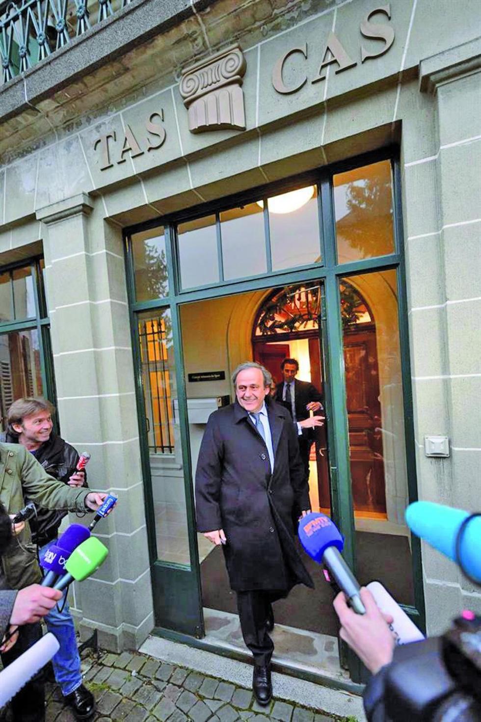 El TAS mantiene la suspensión a Platini