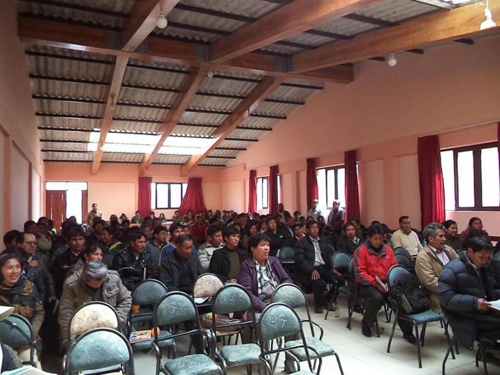 Maestros rurales planifican capacitación para gestión