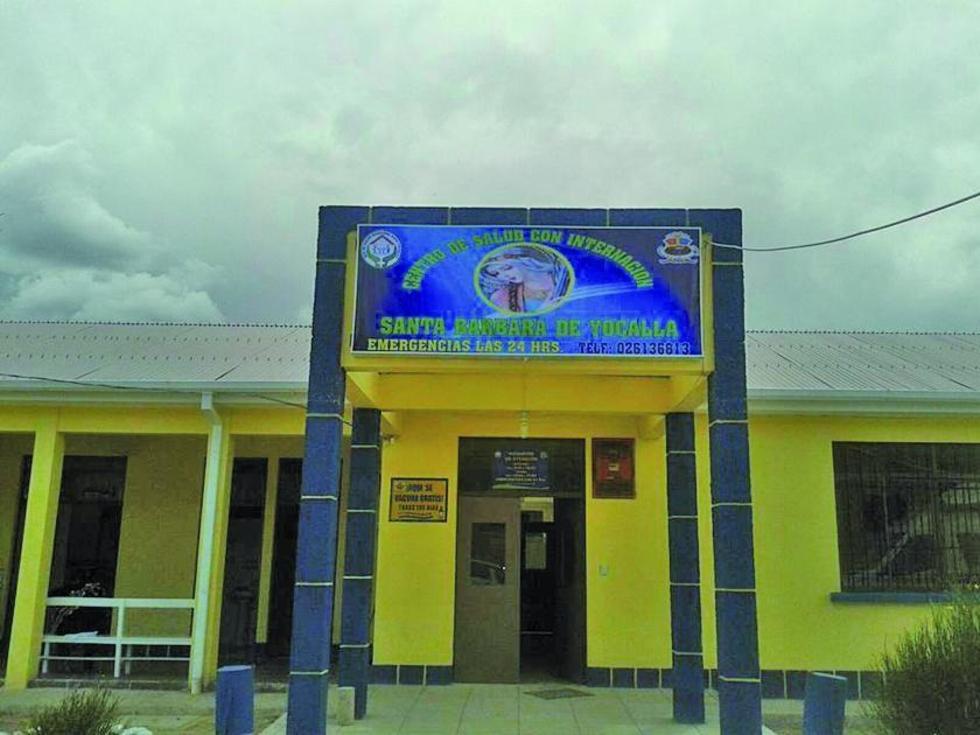 Acreditan al centro de salud Santa Bárbara de Yocalla