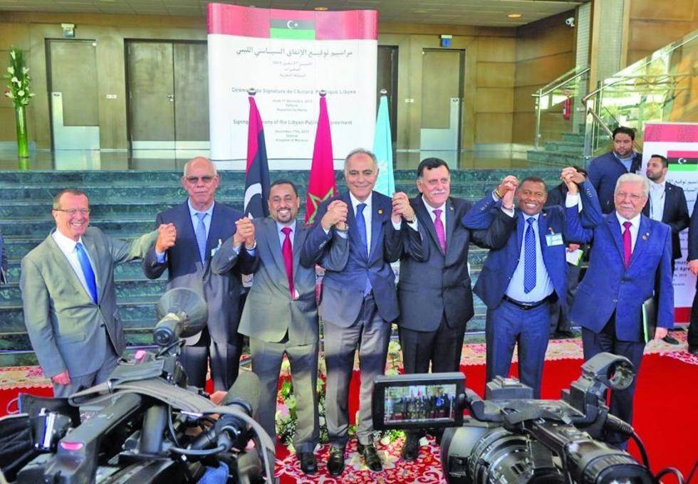 Libia pacta gobierno de unidad nacional para acabar con caos
