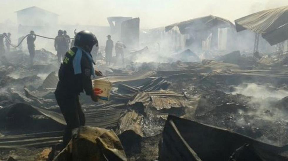 Incendio en Alcaldía de Bermejo deja daños materiales de consideración