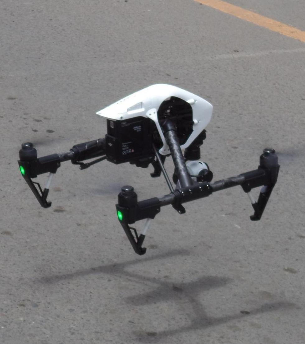 Policía usará los drones desde hoy en las ferias