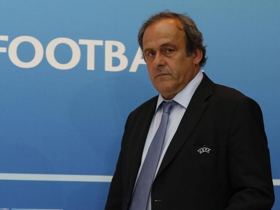 Platini denuncia que le impiden recurrir al TAS