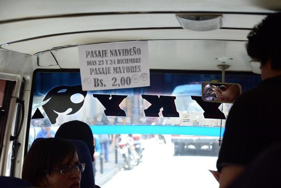 El pasaje en microbuses y minibuses vuelve a la normalidad