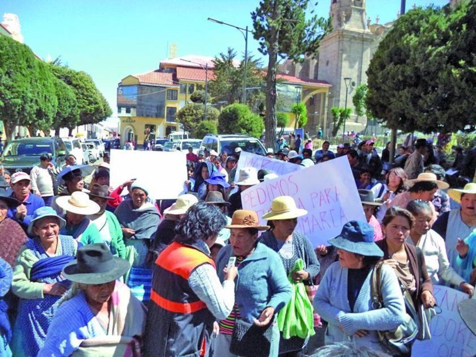 Cantumarca suspende las anunciadas movilizaciones