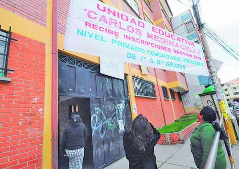 Piden ampliar la unidad educativa Carlos Medinaceli