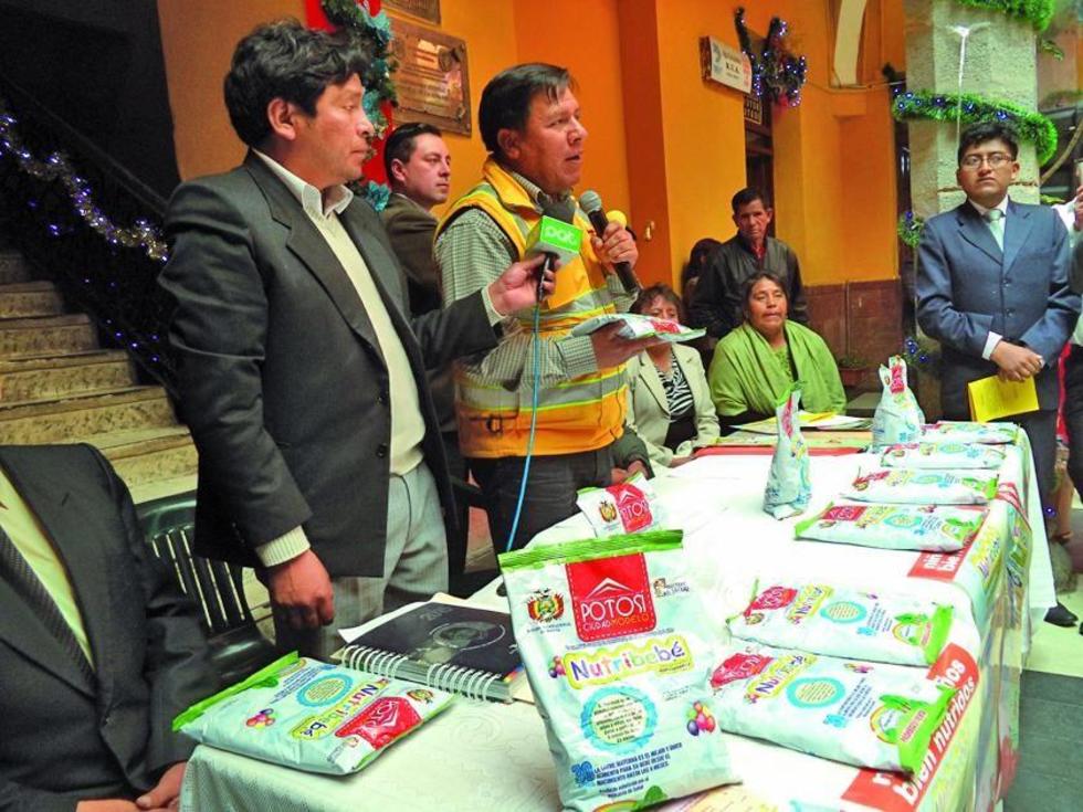 Alcaldía entregará unidades de Nutribebé a 10 mil niños en Potosí