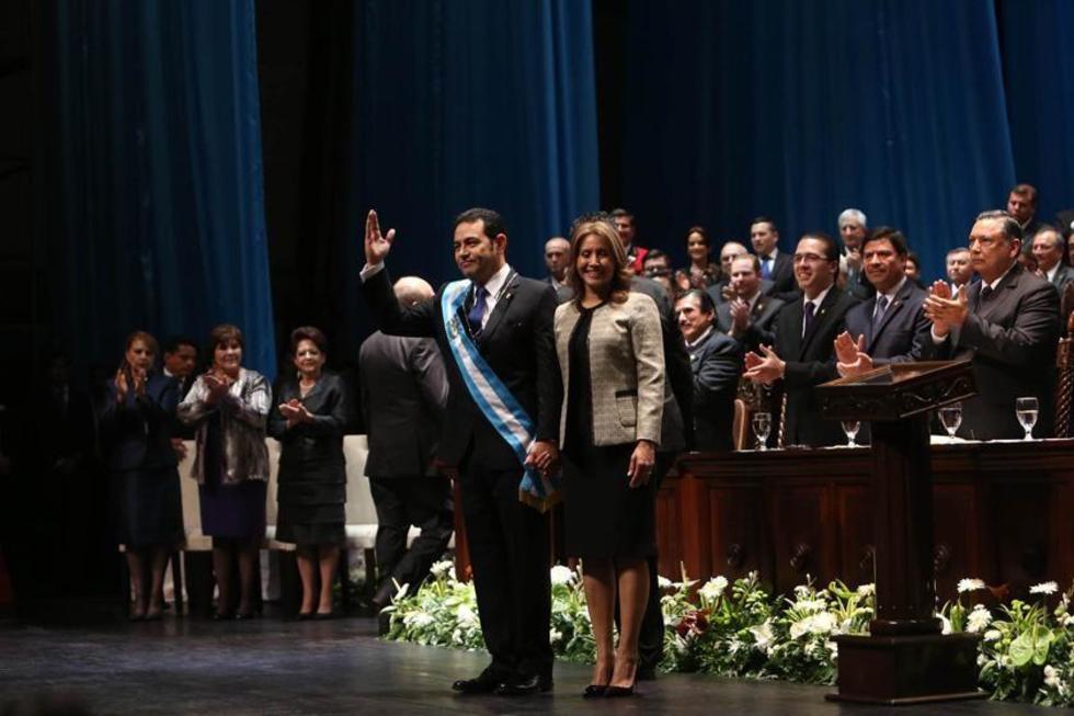 El presidente de Guatemala ve en la educación una prioridad