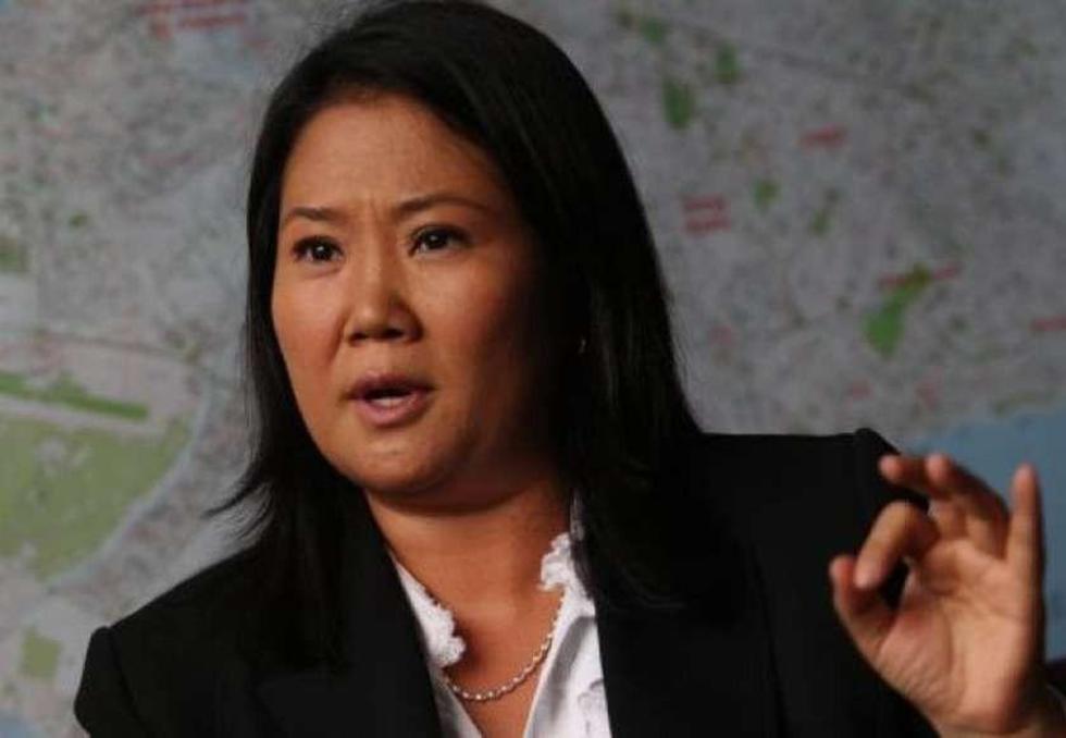 Fujimori es primera y en el inicio de campaña presidencial en Perú
